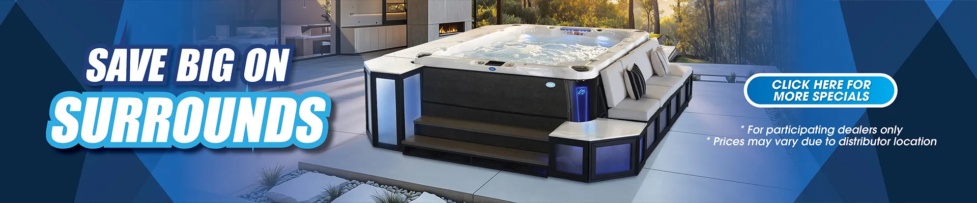 Calspas hot tub being used in a family setting - Lynchburg