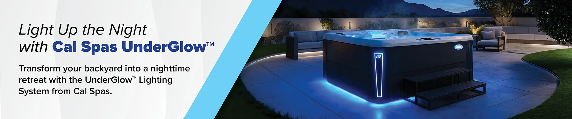 Calspas hot tub being used in a family setting - Lynchburg