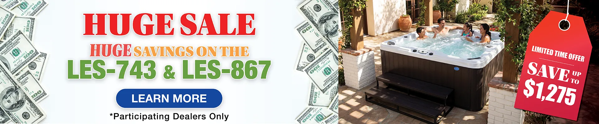 Calspas hot tub being used in a family setting - Lynchburg