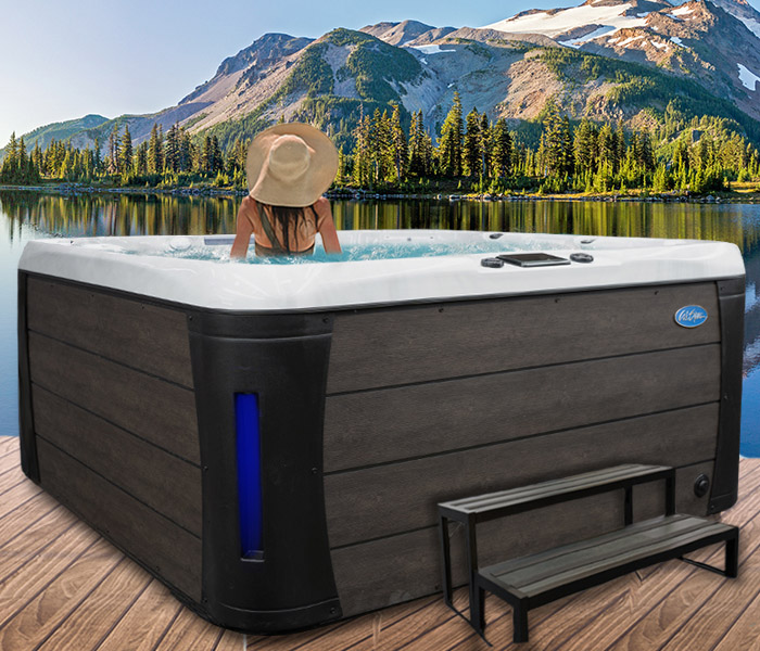 Calspas hot tub being used in a family setting - hot tubs spas for sale Lynchburg